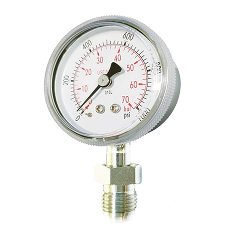 Quais fatores normalmente afetam a vida útil de um manômetro de pureza ultra-alta e como ela pode ser estendida?