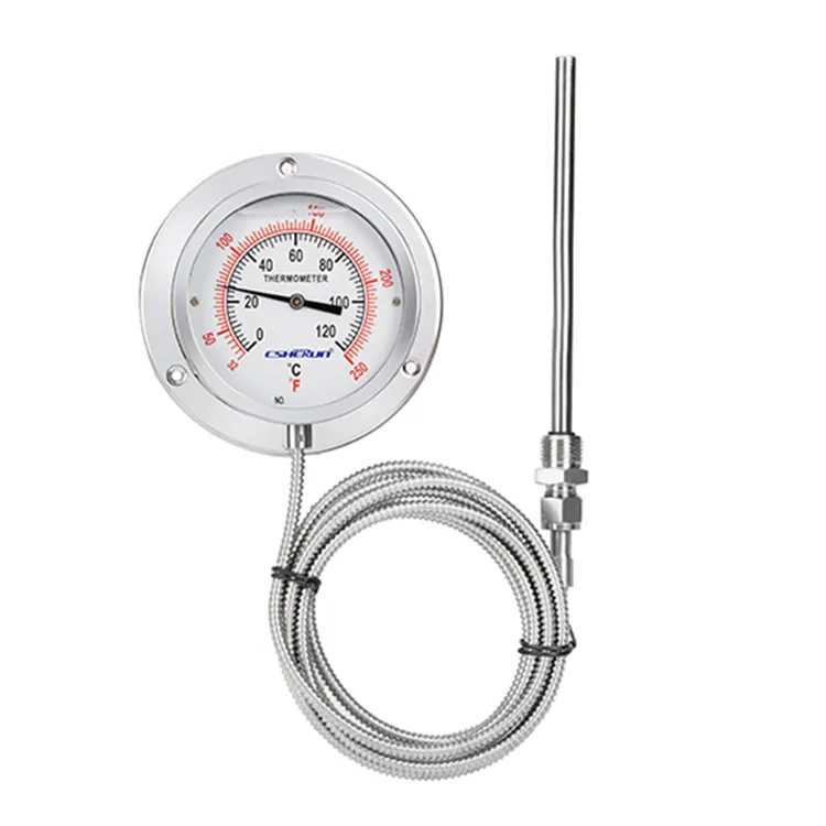 Medidor de temperatura tipo pressão